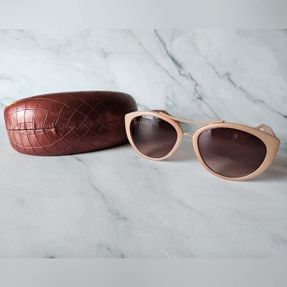 Vintage Rose Gold Retro Sunglasses